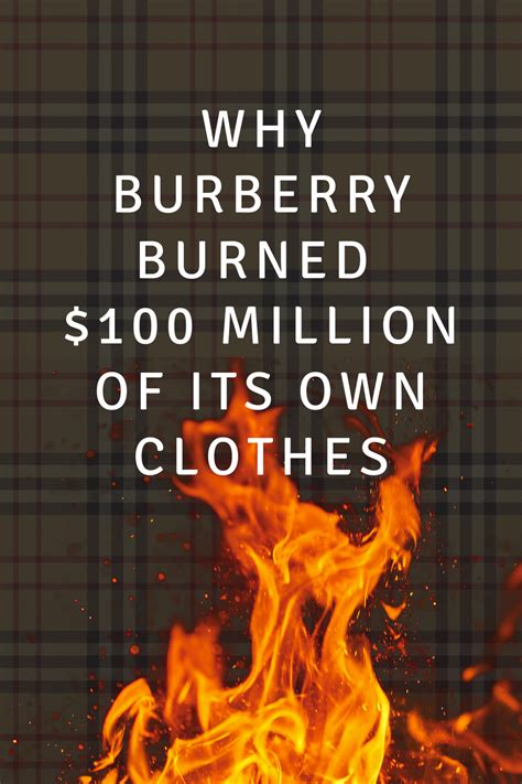 burberry clothing burning|why is Burberry dropping labels.